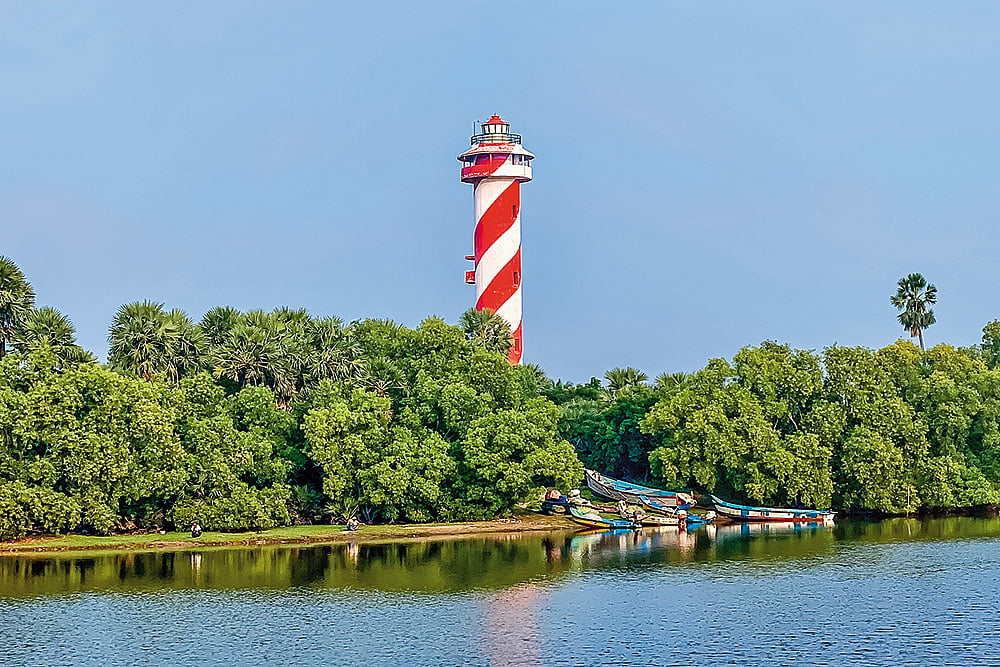 The Kadapakkam lighthouse in Tamil Nadu 