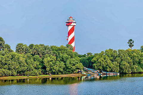 The Kadapakkam lighthouse in Tamil Nadu