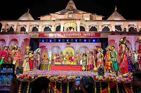 Ramlila performances bring episodes from the Ramayana to life