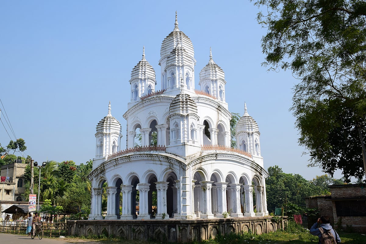Two Storied Rashmancha with a nine-pinnacled roof