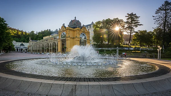 Mariánské Lázně : More than 40 springs are associated with Mariánské Lázně