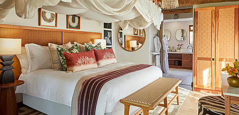 Luxury Waterhole View Suite at Taj Bush Lodge, Greater Kruger