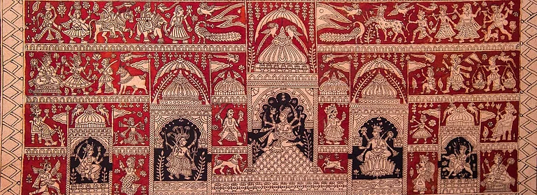 Mata Ni Pachedi shrine - Gujarat Tourism