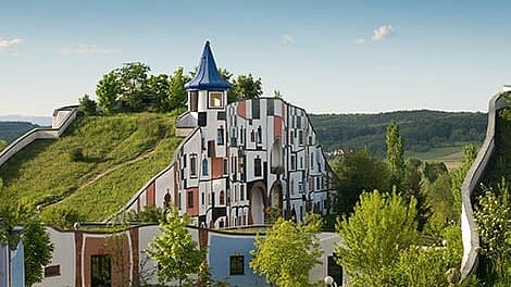 Official Website/blumau.com : Kunsthaus (Art house) at Rogner Bad Blumau