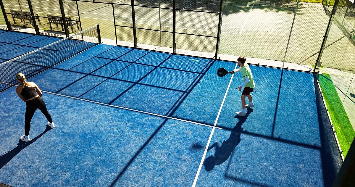 Shutterstock : Hotels are rethinking recreational spaces to make room for padel and pickleball