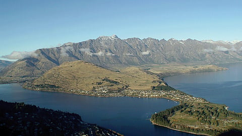The Remarkables range overlooking Queenstown