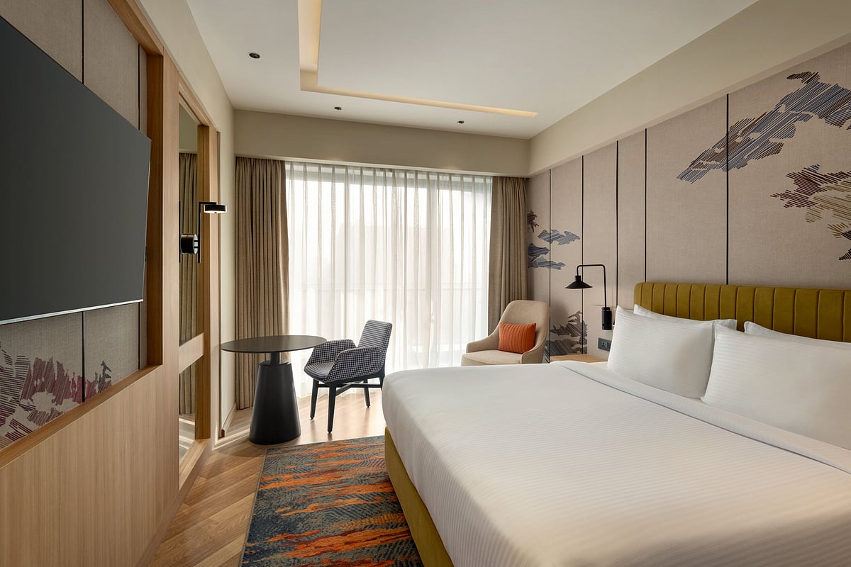 Standard King Bed Room at Ramada Encore by Wyndham Gurugram Dwarka Expressway