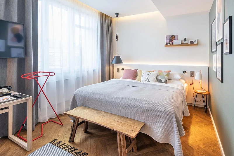 Mosaic House Design Hotel, in Pragues New Town