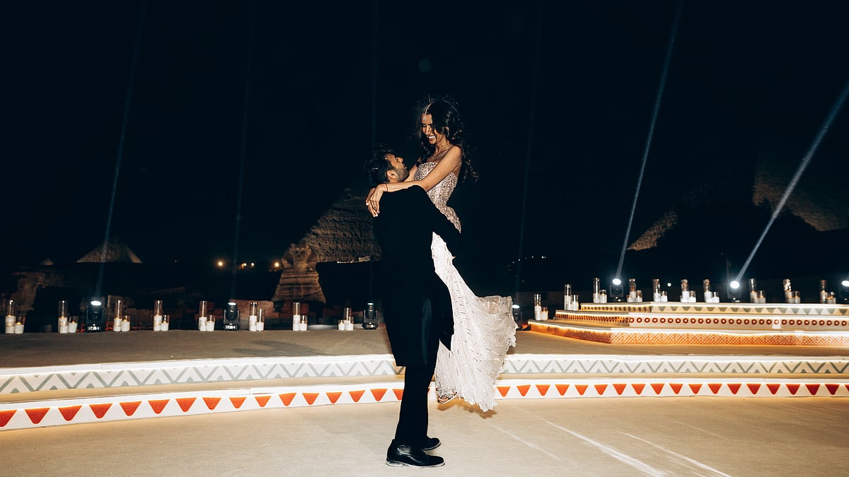 Naman Verma : Vivek Nandha and Dr Monica Nayyar got married at the Giza
