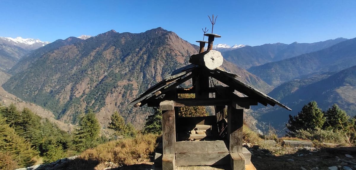 The Shangarh hills. Credits Harshit Rakheja