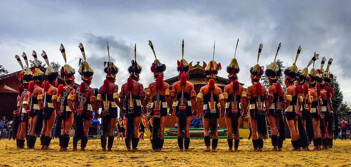 The festival is meant to showcase Nagalands cultural heritage. Credit Wikimedia Commons/Dhrubazaanphotography