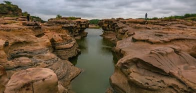 Kadiya Dhro is colloquially known as the Grand Canyon of India. Credit Gujarat Tourism/Zaid Salman