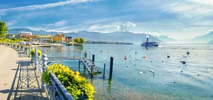 Panoramic view of Geneva Lake. Credit Shutterstock