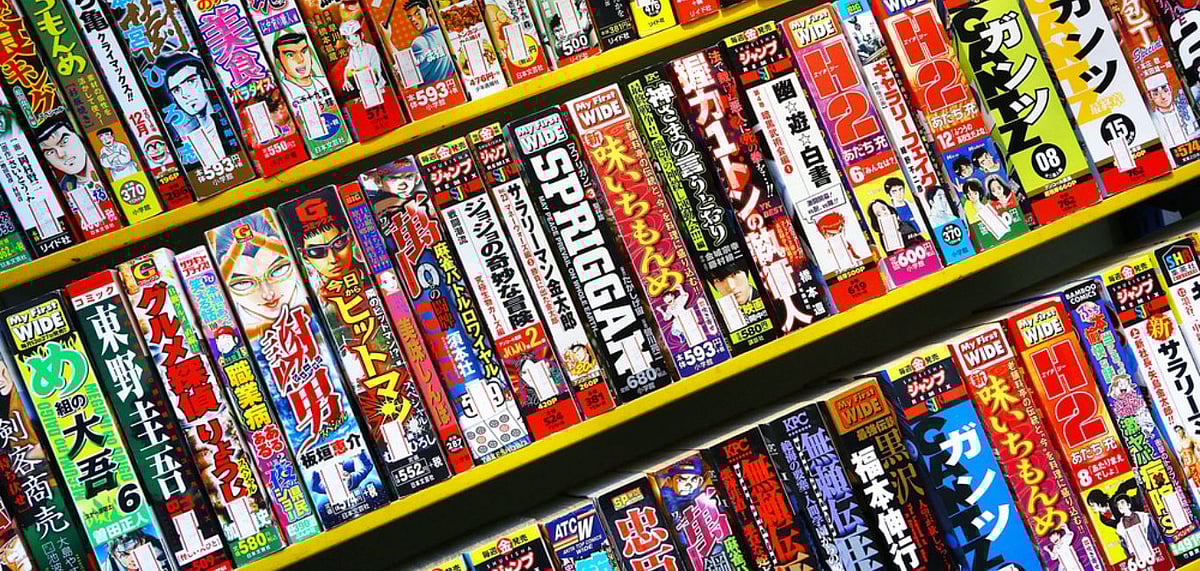 Manga have a crazy fan following worldwide. Credit Shutterstock