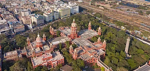 An aerial view of Chennai. Photo Credit Shutterstock