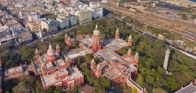An aerial view of Chennai. Photo Credit Shutterstock