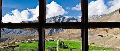 Puneet K. Paliwal : The beautiful view of Spiti