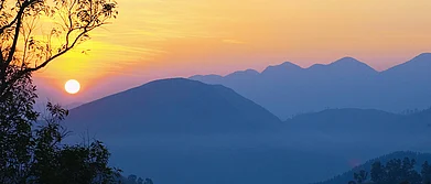 The hill station of Vagamon offers nature at its most glorious with paths and trails to explore