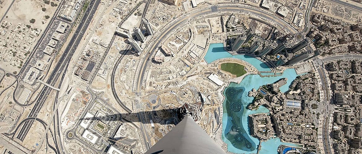 Burj Khalifa Ride to the Top