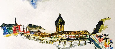 Switzerland Driving in The Alps