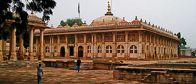 A tomb inside the Sarkhej Roza acropolis