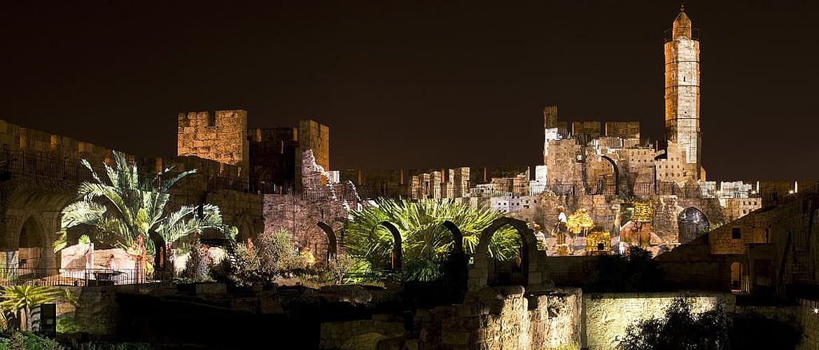 Jerusalem Night Spectacular at the Tower of David Museum 