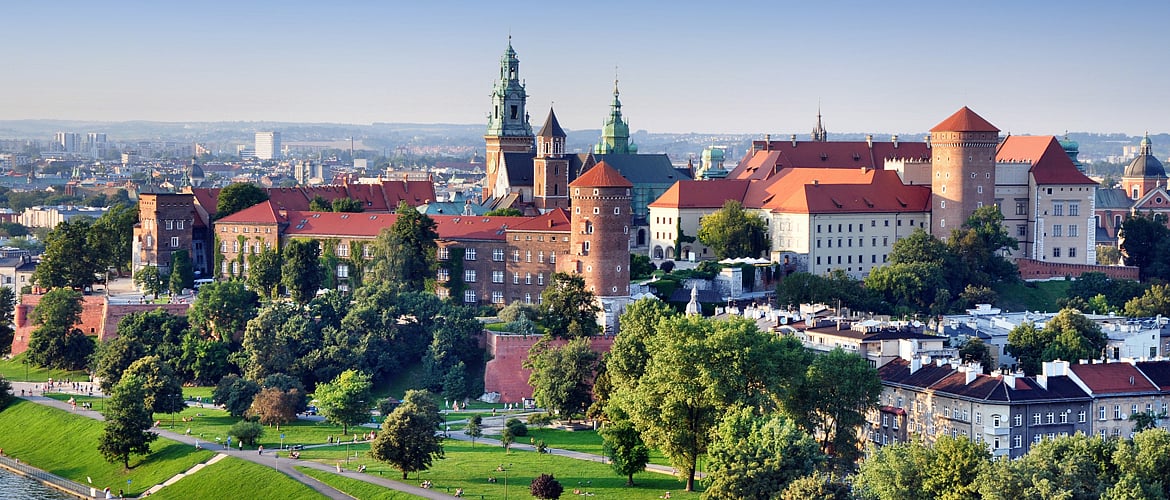 A view of Krakow