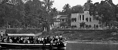 The newly-restored Denmark Tavern at Serampore