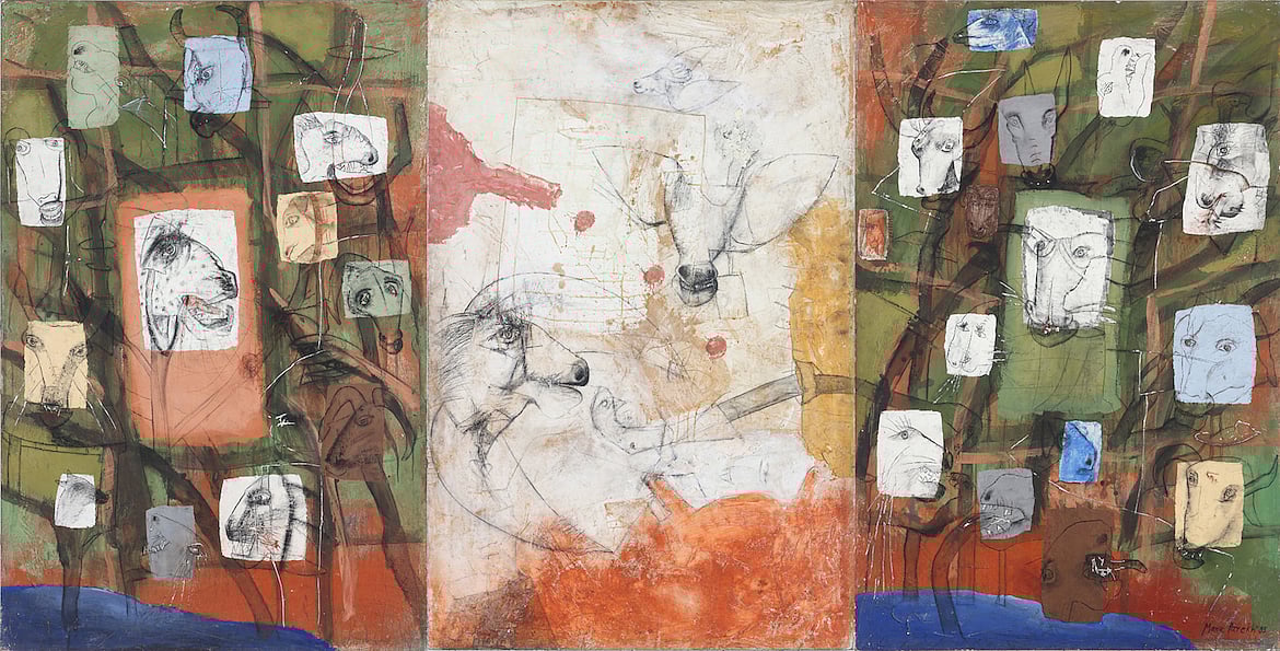 Art Exhibition Manu Parekh, 60 Years of Selected Works