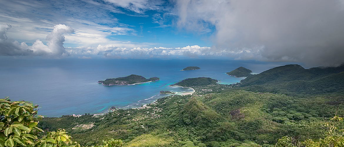 West coast from Morne Blanc