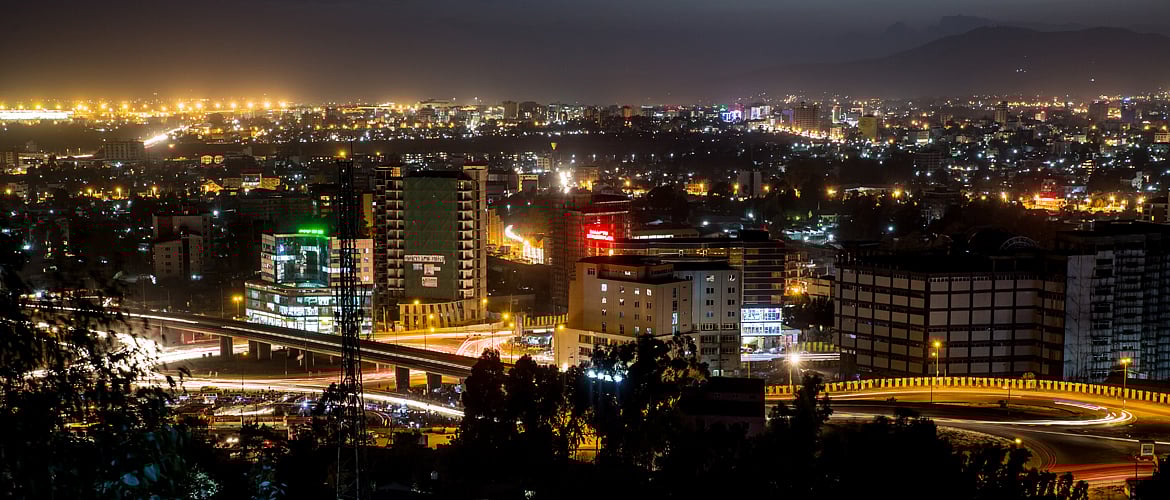 Cityscape of Addis Ababa