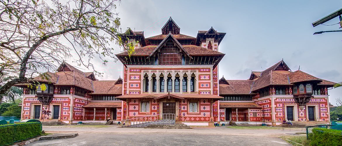 The Napier Museum in Thiruvananthapuram