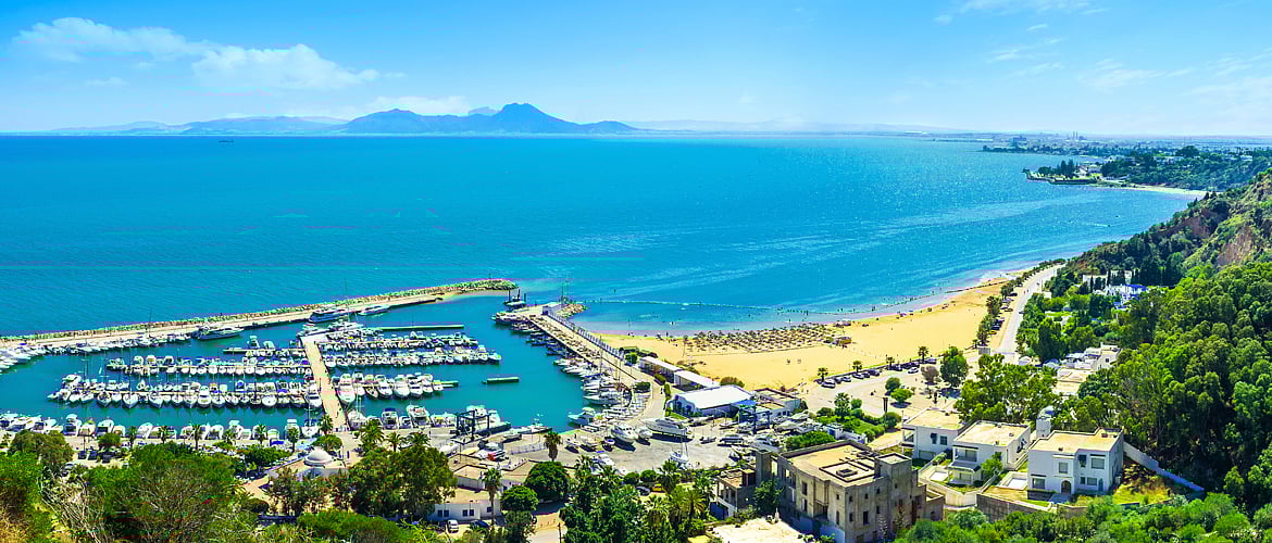 Tunisia has miles and miles of sandy beaches to explore