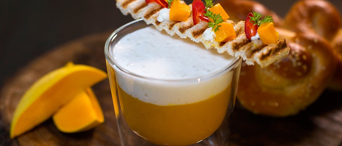 Chilled Mango Cappuccino anyone