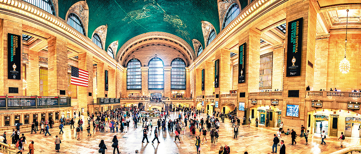 The main foyer of Grand Central Station