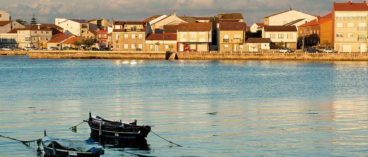 The coastal town of O Grove