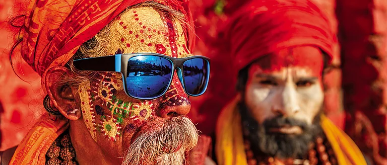 Sadhus in Varanasi, Uttar Pradesh - Shutterstock