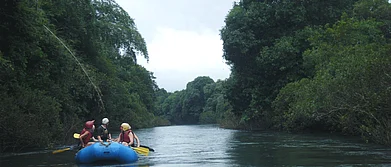 White water river rafting on Goas Mhadei River