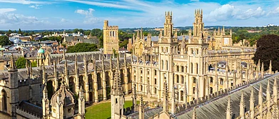 Shutterstock : The historical Oxford University continues to be a popular location for students