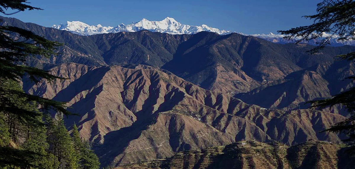 A view of Landours valleys, high and low 
