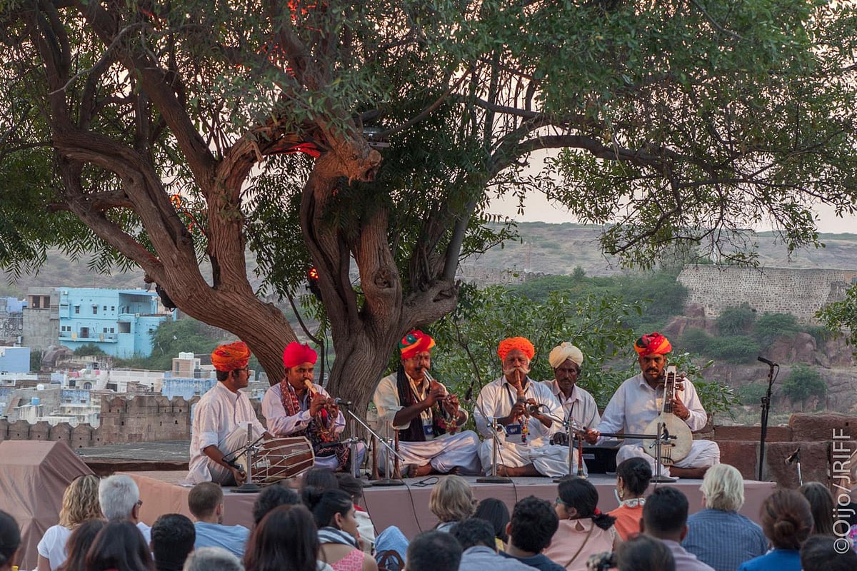 Jodhpur RIFF is held annually at Mehrangarh Fort. Credit Facebook/Jodhpur RIFF