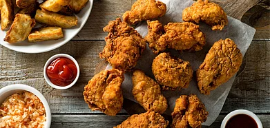 Fried chicken is a dish that is eaten and liked around the world. Credit Shutterstock