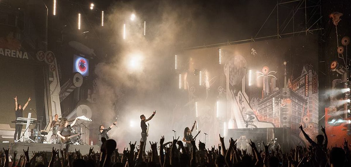One of the performances at Bacardi NH7 Weekender