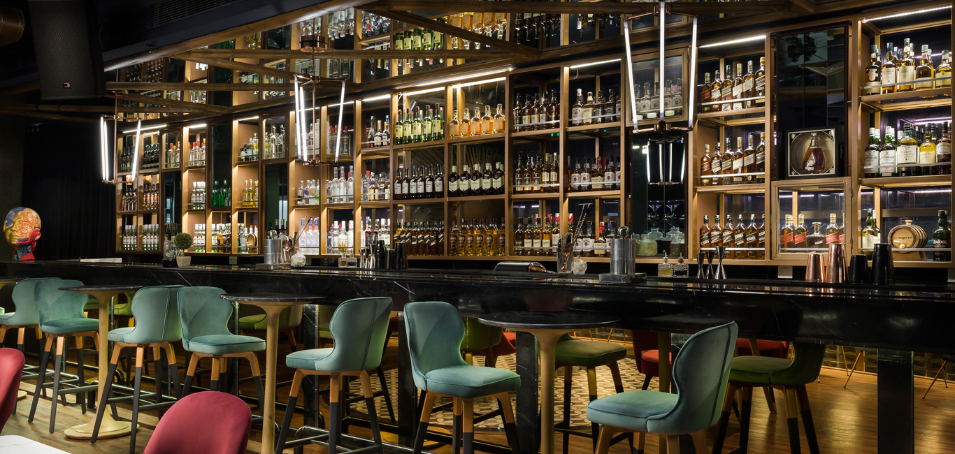 At The Whisky Bar, Gurgaon