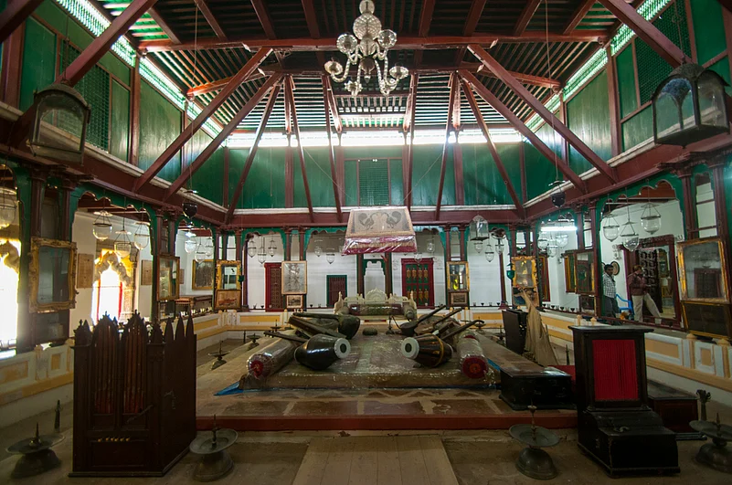 The 18th-century palace of Aina Mahal in Bhuj