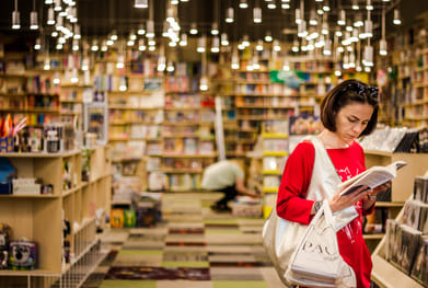 Francesca Schiopca/Shutterstock : Feminist bookstores showcase the works of women writers