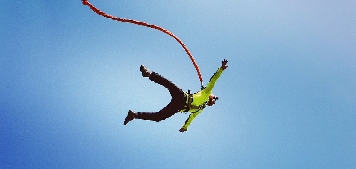 Representative image As you take the plunge, adrenaline kicks in, and with the free fall 