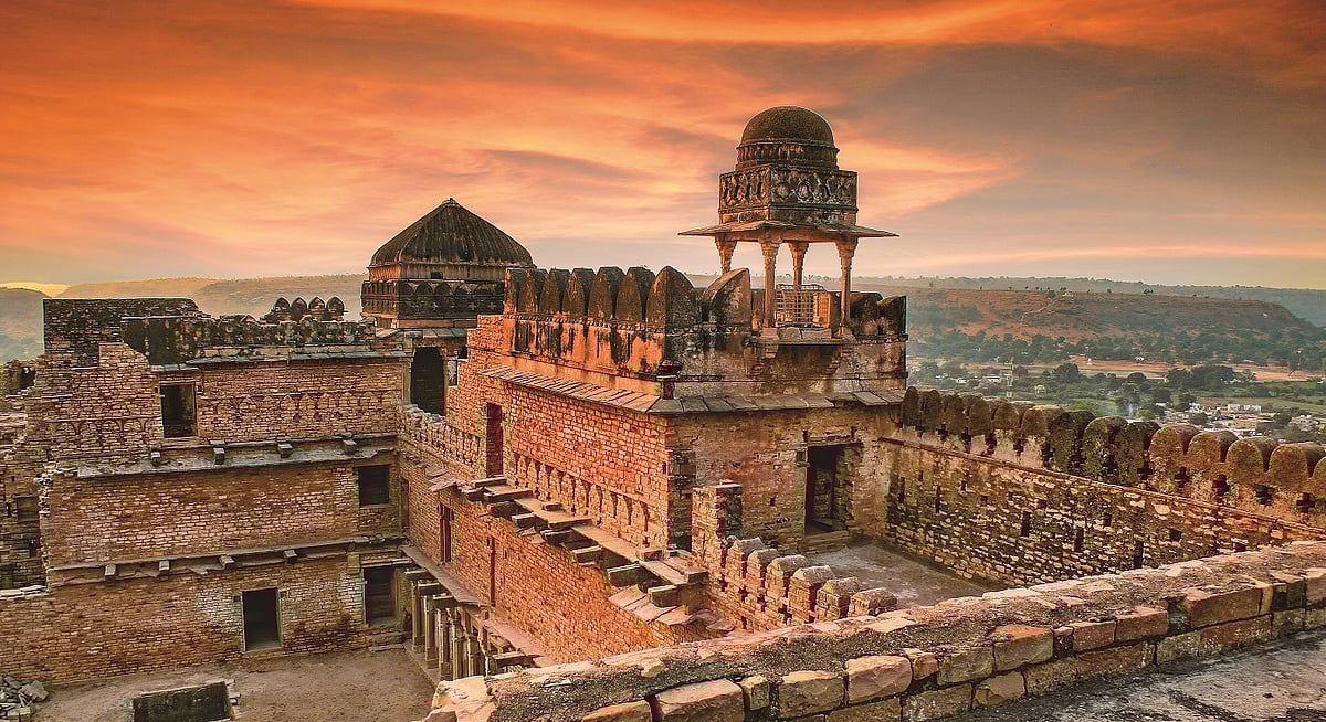 The Chanderi Fort complex