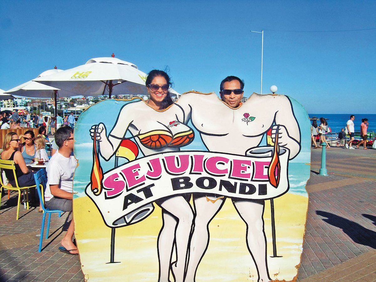 Jason and Ambika Rebello on their Australian adventure