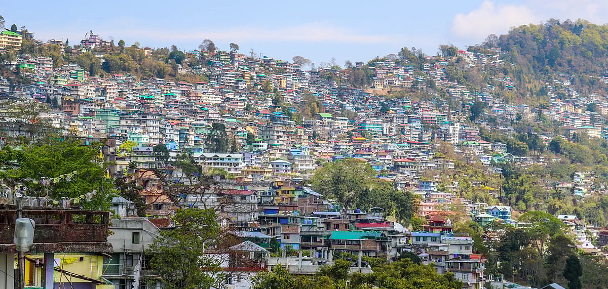 Cityscape of Kalimpong, India